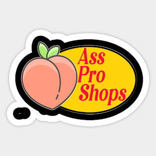 Pro Shop Tee Sticker